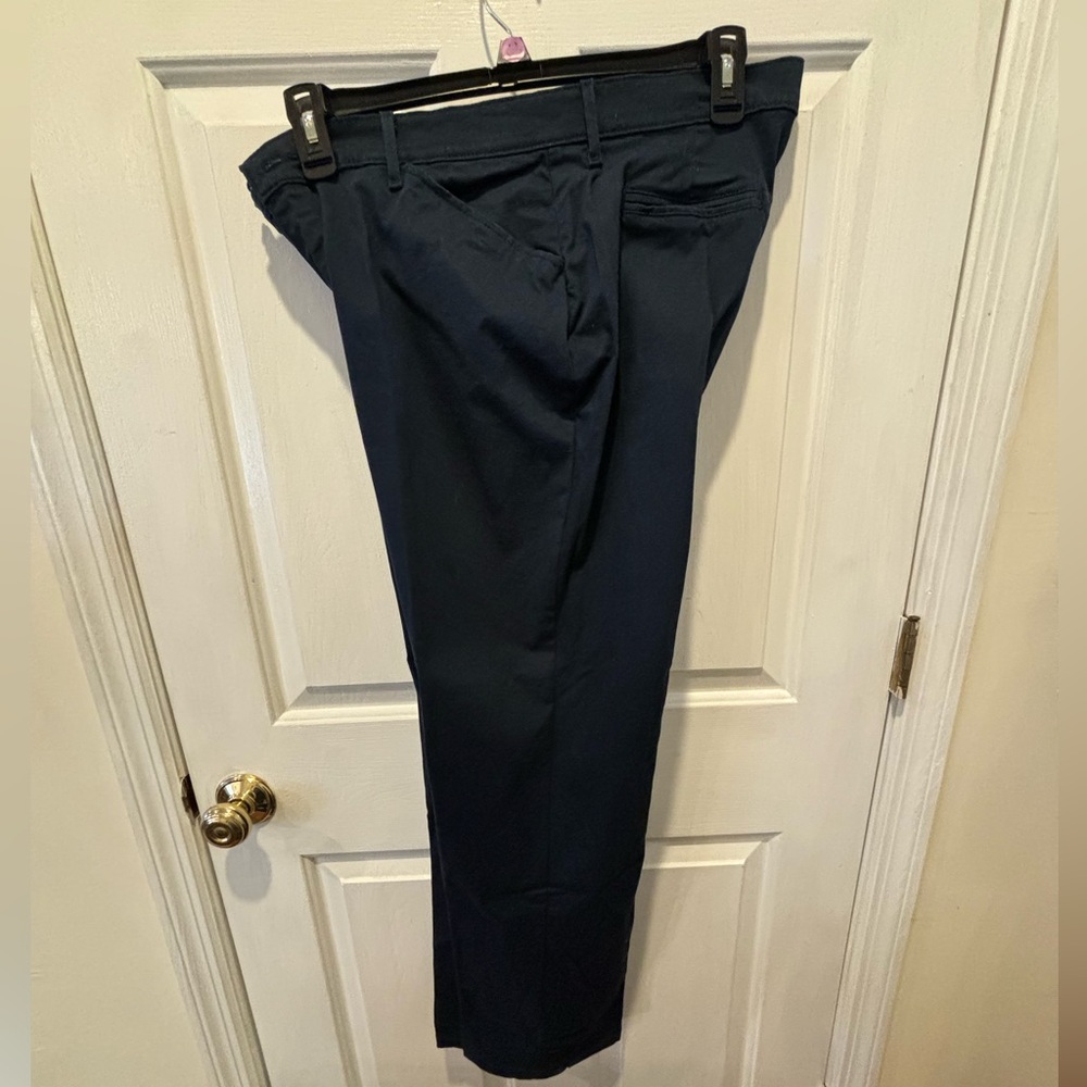 Lee All Day Pants size 14 short navy blue